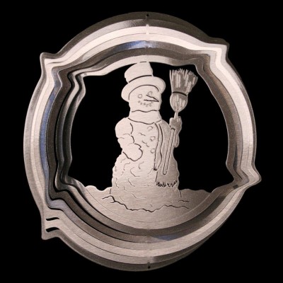 Kerst Snowman 7810-KLEIN-ZILVER