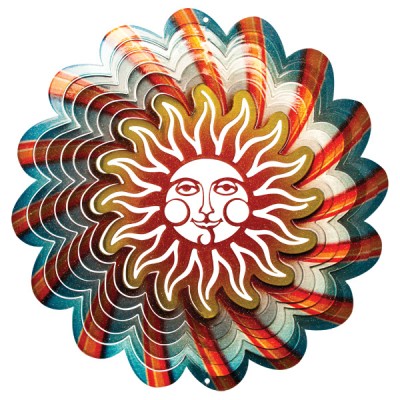 Designer Sun Blue 25 cm